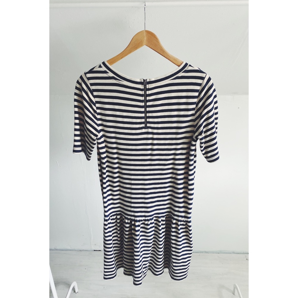 Marina Luna Drop Waist Striped Dress - Picture 3 of 7